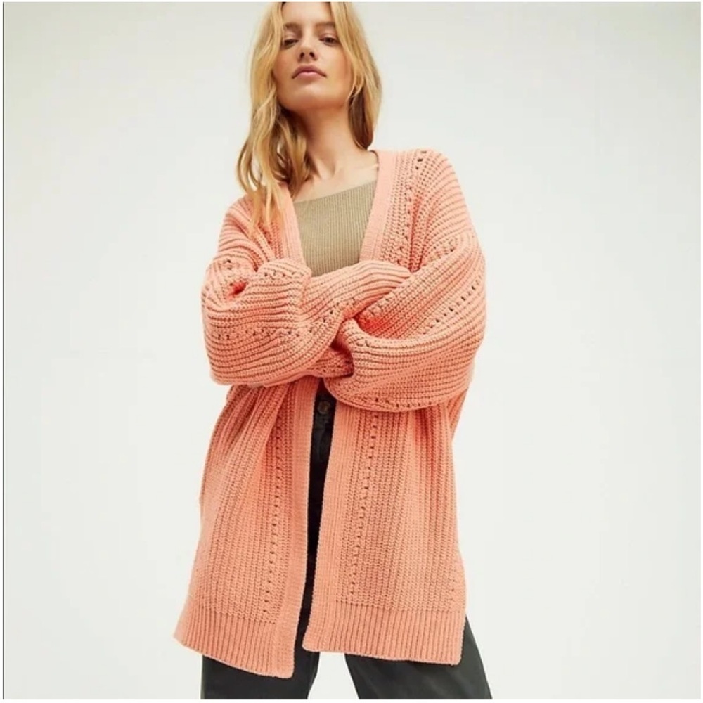 NWOT Free People Nightingale Cardi